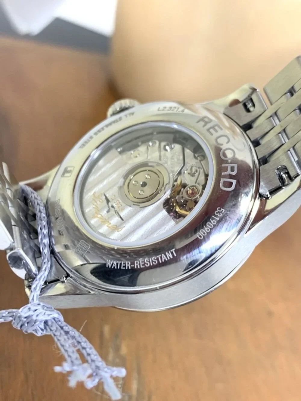 Longines Women's Watch L23214876 Swiss Automatic Mother of Pearl Diamond Dial